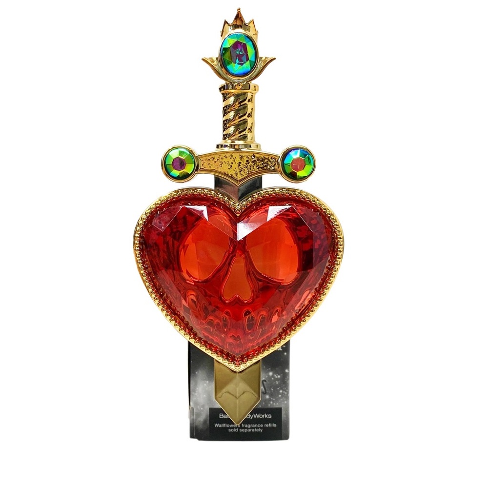 Evil Queen Red & Gold Pierced Night Light